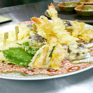 天ぷら盛り合わせ